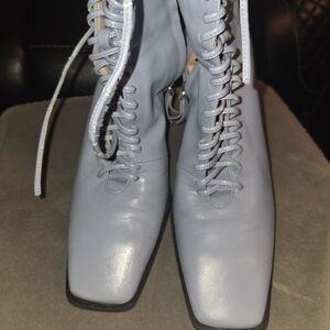 Today Only ZARA Elegant Lace-Up Women's Boots 100% Leather